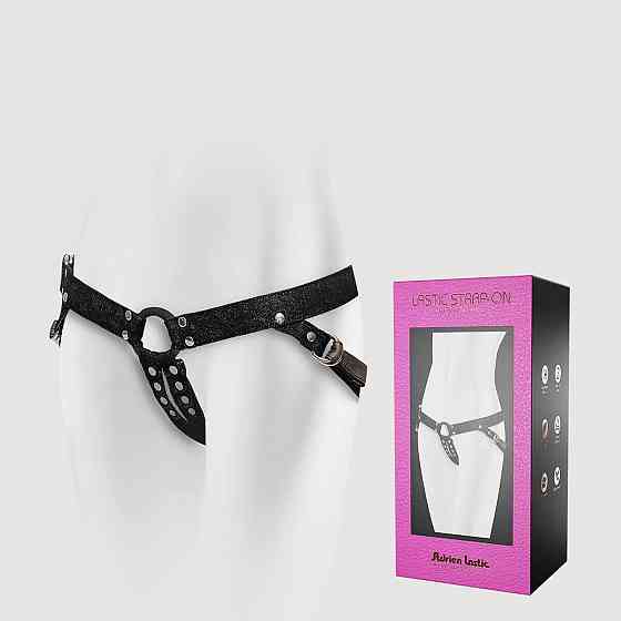 Джинсовые трусики для страпона Adrien Lastic - Lastic Strap-on Sex Aura Киев