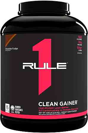Гейнер Rule One Clean Gainer 2.24 kg (Chocolate Fudge) Луцьк