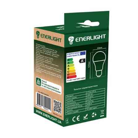 Лампа A60 15W E27 4100К 175-250V LED Enerlight Житомир