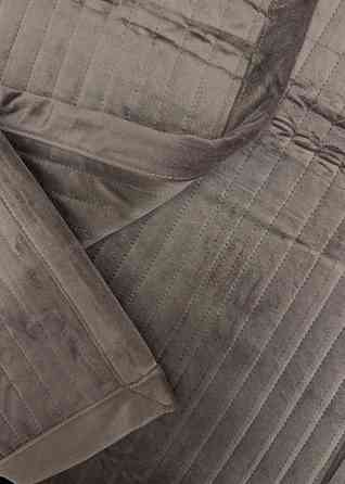 Покривало велюрове Кing Size 220х240 см колір венге (85-210) Київ