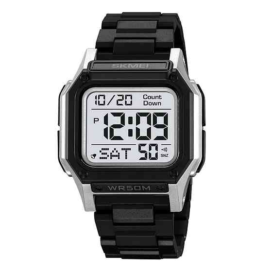 Skmei 2264BKSIWT Black-Silver-White SBR Київ