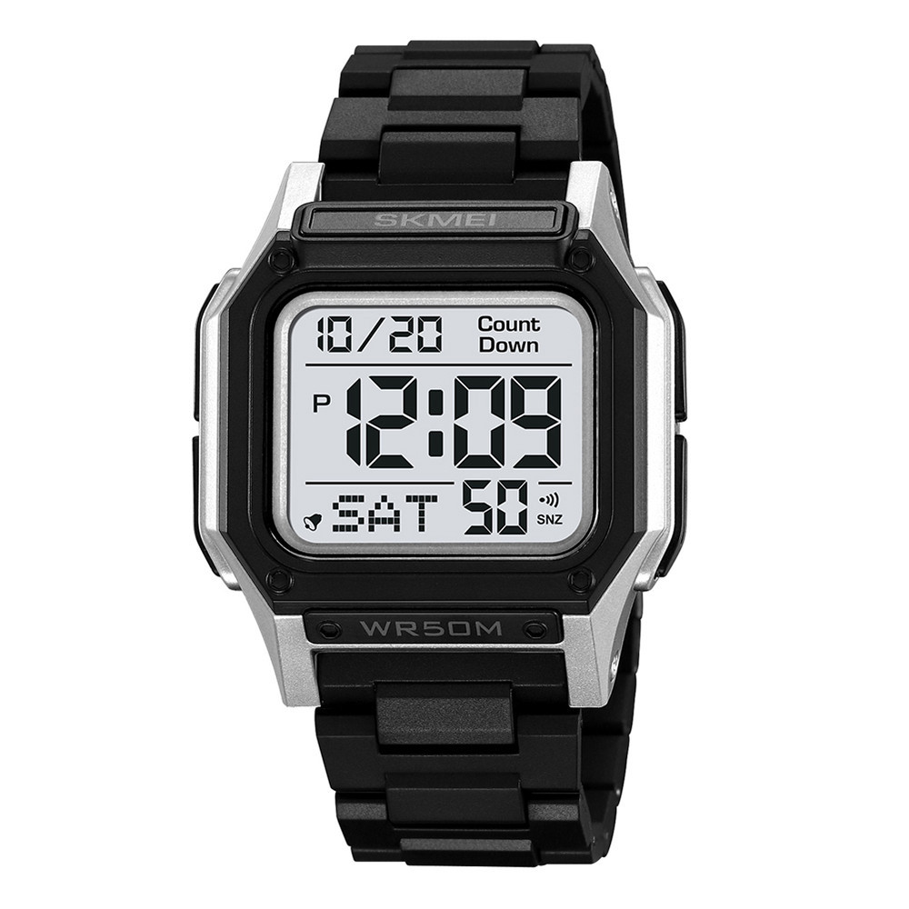 Skmei 2264BKSIWT Black-Silver-White SBR Киев - изображение 1