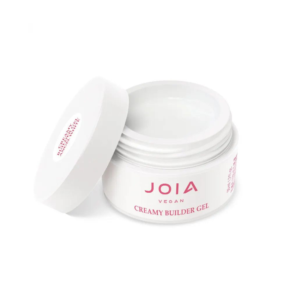 Моделирующий гель для ногтей Creamy Builder Gel 002 Angel White JOIA vegan 50 мл Киев - изображение 7