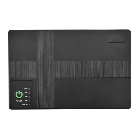 Безперебійник power bank (UPS) RD-73081 36 Вт для WI-Fi роутера 12000 mAh (Чорний) Київ