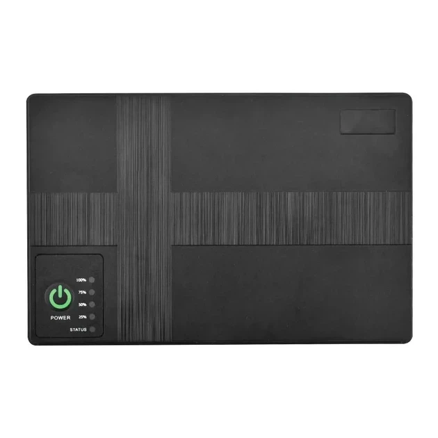 Безперебійник power bank (UPS) RD-73081 36 Вт для WI-Fi роутера 12000 mAh (Чорний) Київ - фото 5