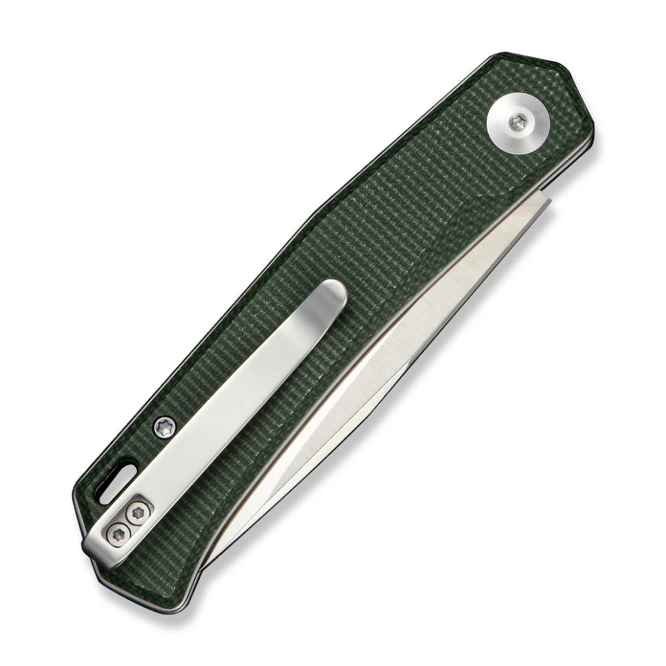Ніж складаний кишеньковий Sencut Braxx, (7.93 см) D2 / Canvas Micarta зелений Київ - фото 5