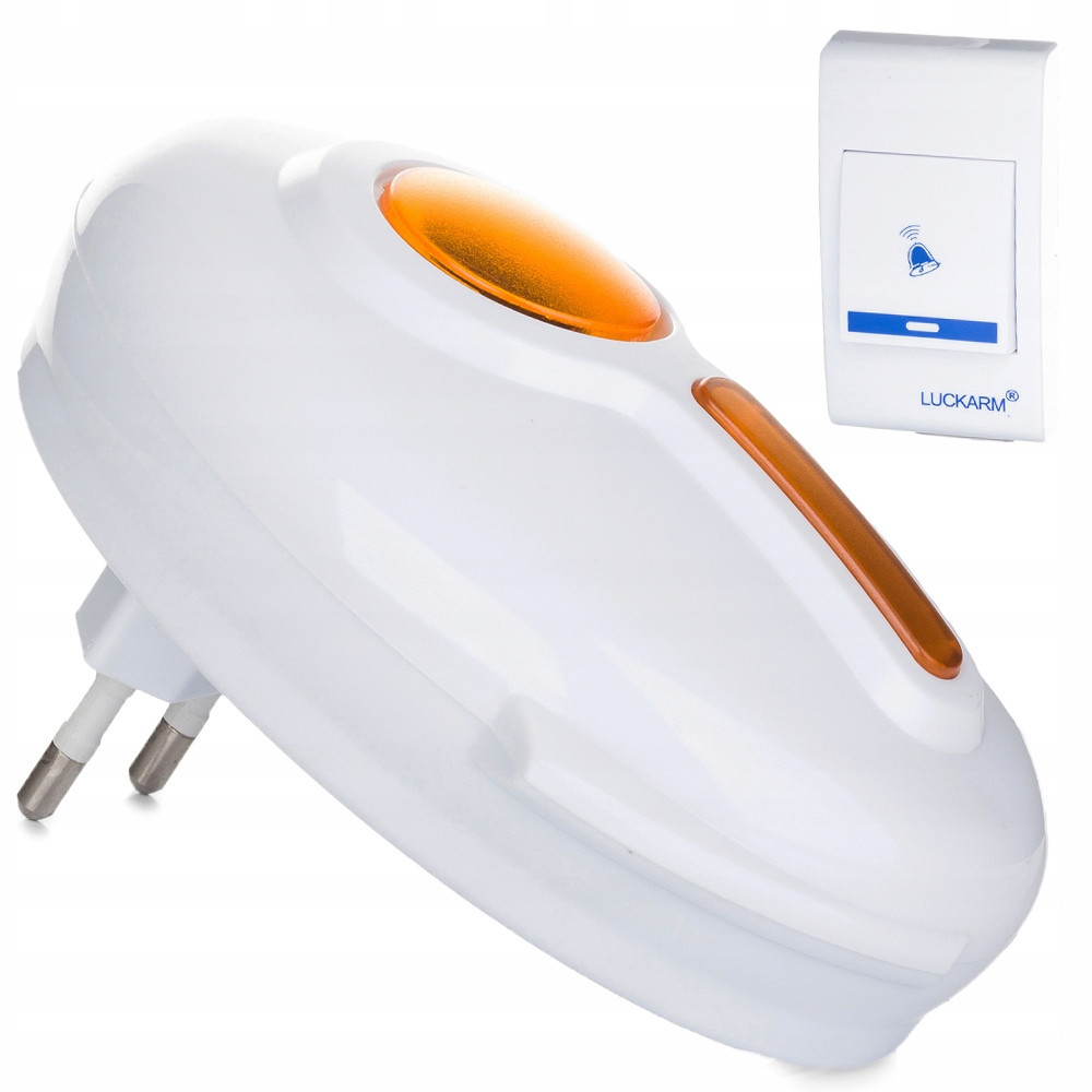 Безпровідний дзвінок Intelligent A8620 (38 мелодій гуч. звуку) в розетку Дніпро - фото 2