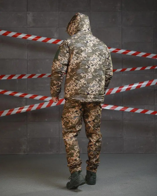 Костюм зимний тактический 3в1 Neoton куртка, ветровка и штаны вт0591(14 - 03) Пиксель XXL Винница - изображение 6