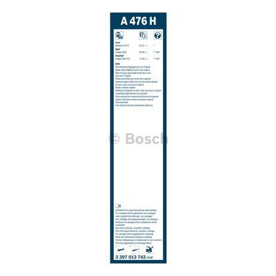 Щетка стеклоочистителя Bosch 3 397 013 742 Винница - изображение 5