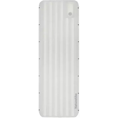 Матрас надувной Naturehike CNK2450WS035, 198х68х9.5 см, білий із вбудованою помпою (6927595796962) Винница - изображение 1