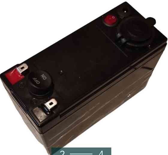 Аккумулятор литой Ионный. Киев