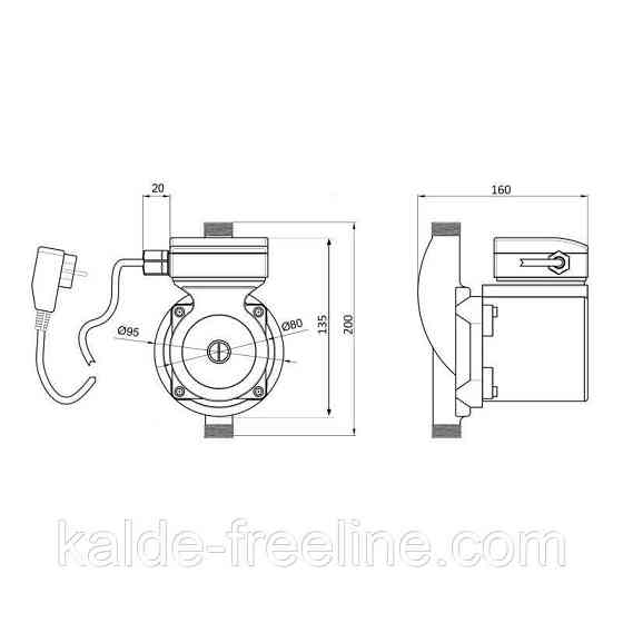 Насос для повышения давления Thermo Alliance LGS25-13Z (латунь) Харків