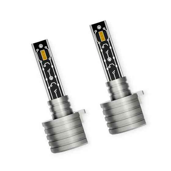 Автолампа H1 12V-24V EUROTUN NH 44W 4500L 6500K радиатор LED Мукачево