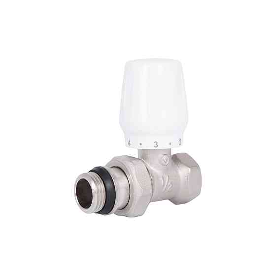 Кран радіаторний Thermo Alliance Base 1/2" ВН з антипротіканням прямий SD226W15 Київ