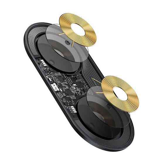 Беспроводное зарядное устройство Baseus Simple 18W 2 in 1 Crystal (WXJK-A01) Simple 18W 2 in 1 Crystal (WXJK-A01) Киев