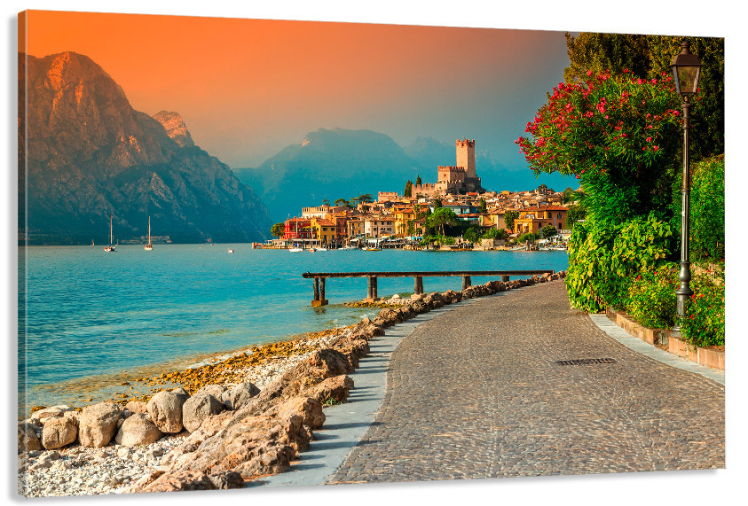 Картина холст в гостиную / спальню   Природа Італії      MLP_361 40x80 см Киев - изображение 1