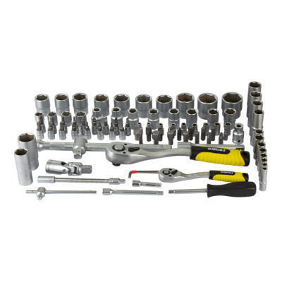 Набір інструментів Sigma насадок торцевих та біт 1/4&quot;, 1/2&quot; 94шт CrV mid (6003761) Вінниця - фото 5