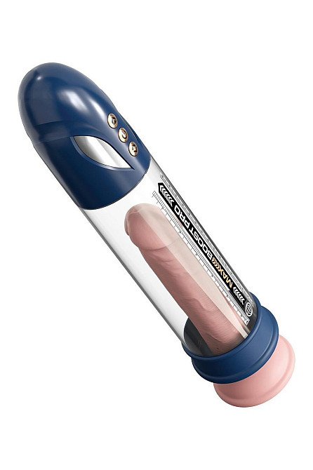 Вакуумная помпа Pipedream Pump Worx прозрачная, 30.6 см Sex Aura Киев - изображение 3