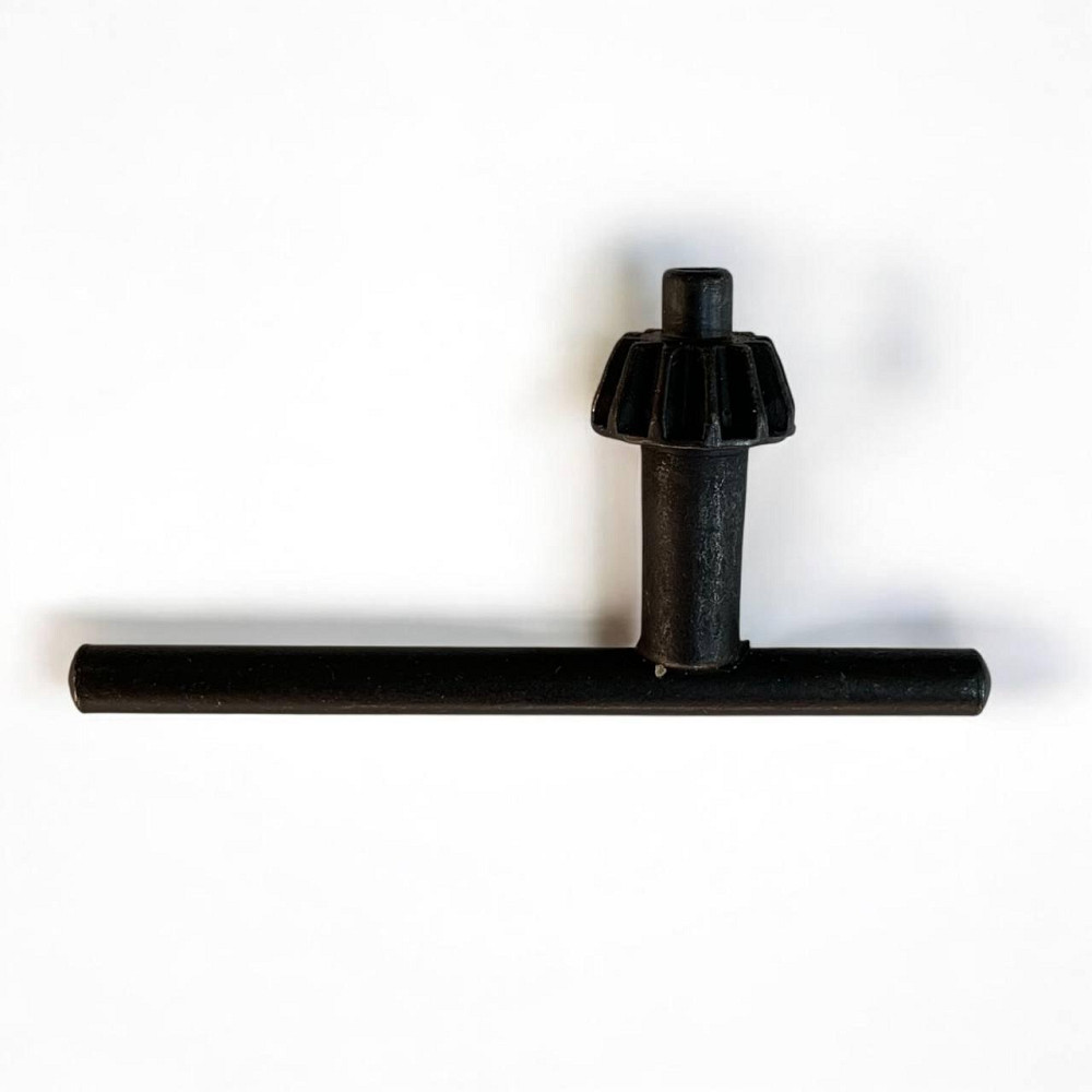 Ключ до сверлильного патрона Ф13 мм — металевий Т-подібний ключ для затиску та розтиску патрона дриля Харків - фото 3