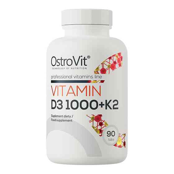 Vitamin D3 1000 + K2 90 tabl Луцьк