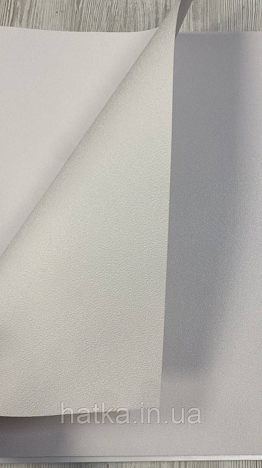 Шпалери метрові вінілові на флізеліні A.S.Creation Elite of Shades1.06x10 однотон білий із персиковим відтінком Київ - фото 4