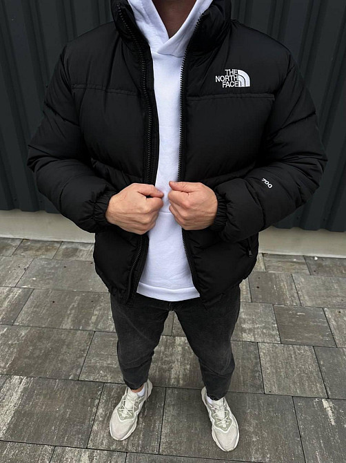 Мужская зимняя черная куртка the north face, пуховик зе норт фэйс водонепроницаемый теплая куртка TNF Львов - изображение 5