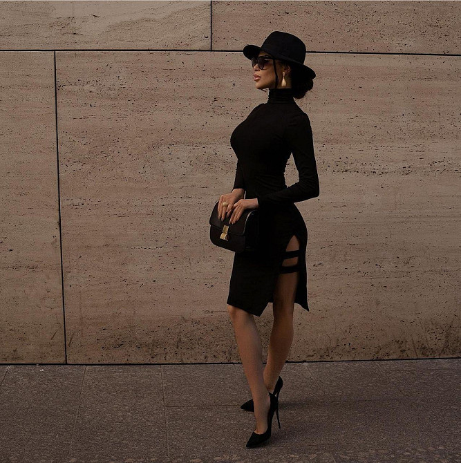 Жіноче привабливе елегантне плаття з розрізом італійський трикотаж 42/44 Одеса - фото 5