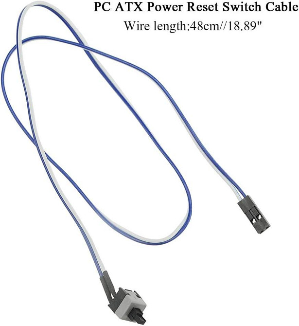 Кнопка живлення для ПК з кабелем 50 см Київ - фото 1