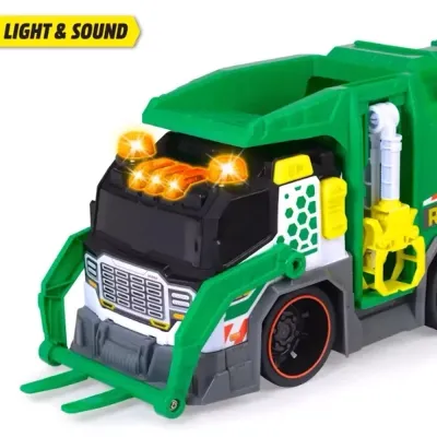 Спецтехника Dickie Toys Мусоровоз с контейнером, со звук. и светл. эффектами, 41 см (3307001) Винница - изображение 2
