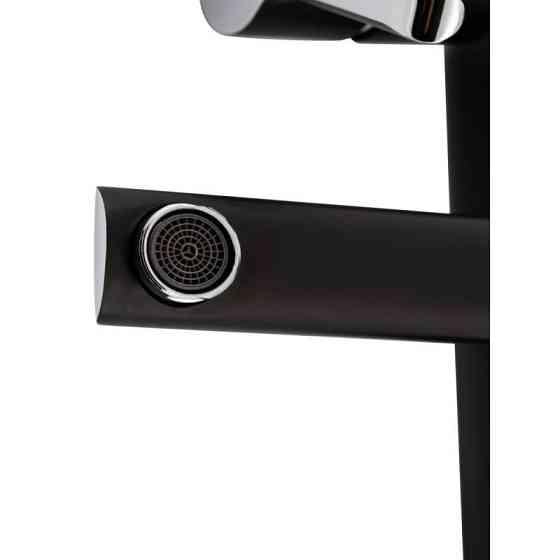 Душевая система для ванны Qtap Grand BCR 1004 на 3 режима, черный/хром Киев