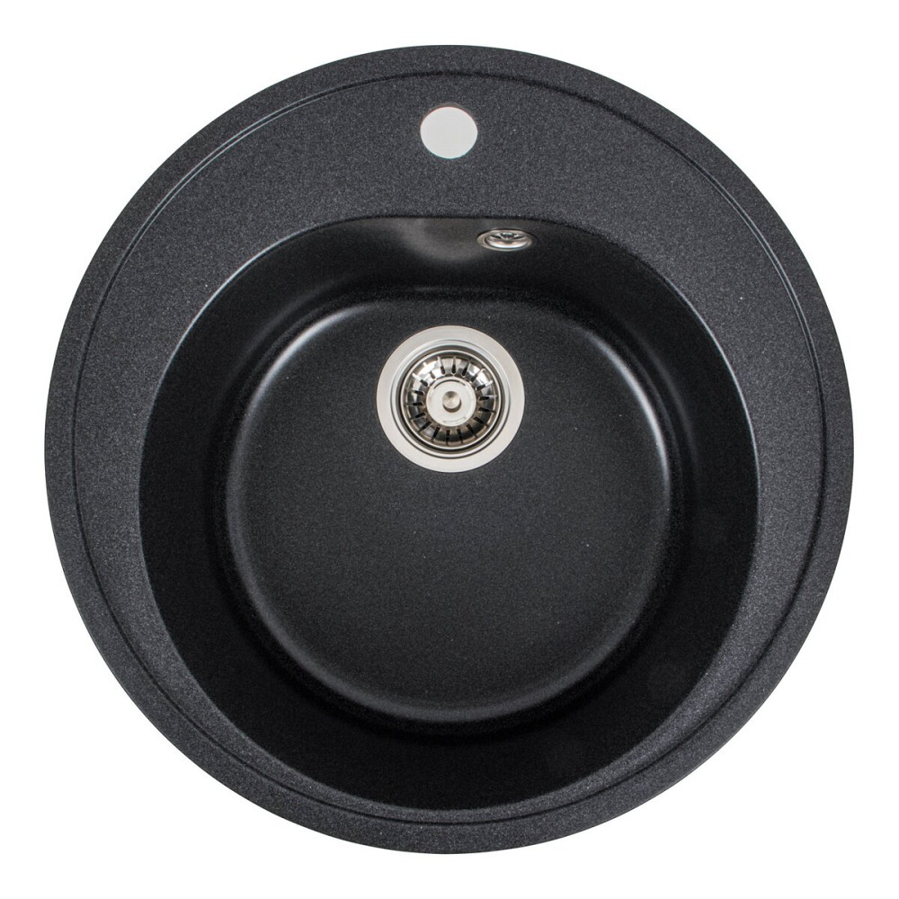 VALESO Гранітна мийка для кухні VALESO LUNA 510 матова Карбон Киев - изображение 1