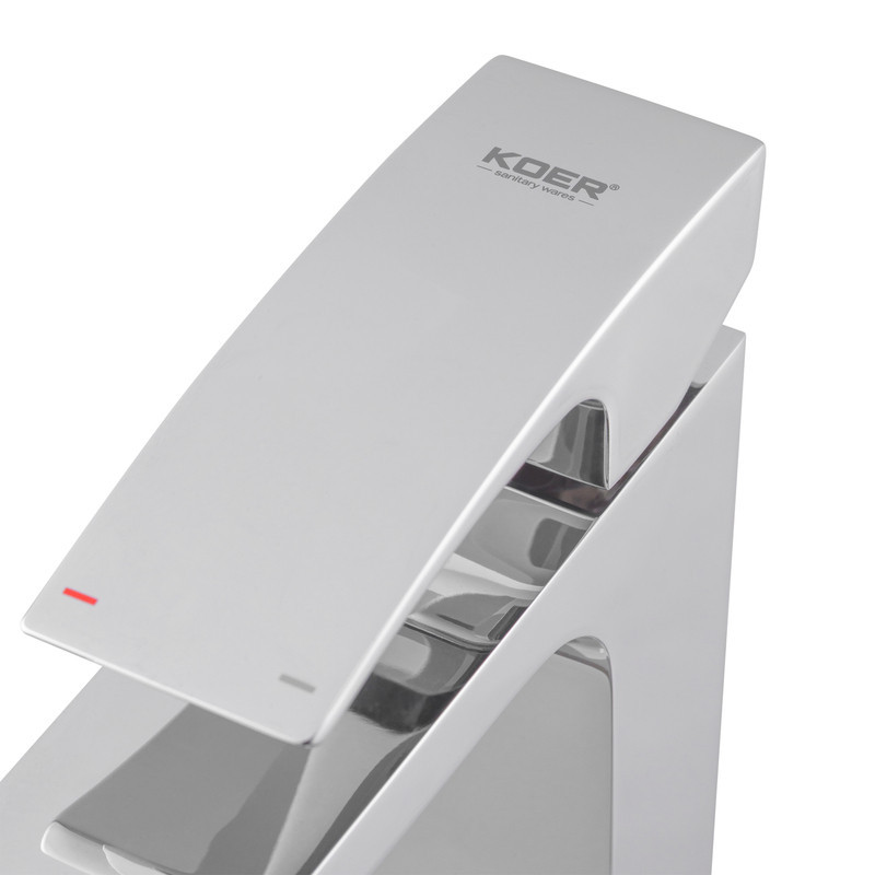 Смеситель для умывальника Koer KB-13007-01 высокий (Цвет хром) (KR3444) Киев - изображение 7