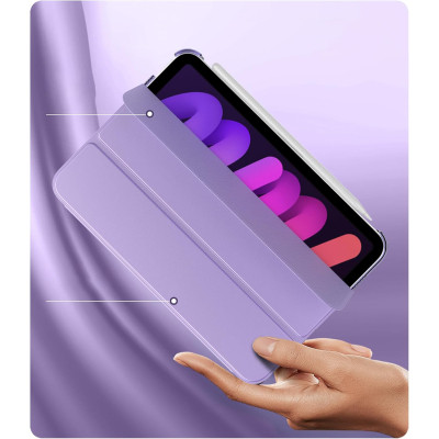 Чехол для планшета BeCover Tri Fold Hard BeCover Apple iPad Mini 7 2024 Purple (712455) Винница - изображение 4