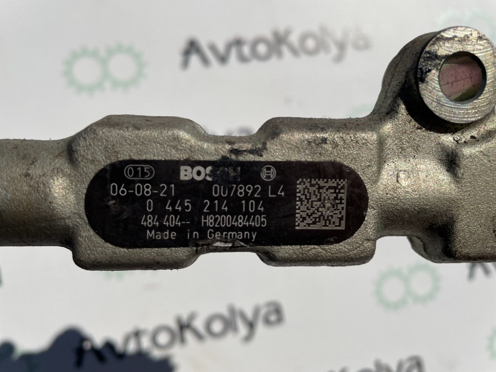 Паливна рейка (рампа форсунок) Renault Master 2.2 / 2.5 dci 1998-2010 (0445214104) Ковель - изображение 2