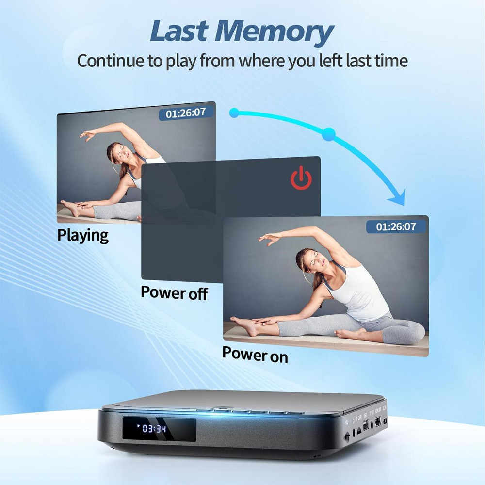 Mini DVD-плеєр Desobry MB115B багатоформатний 1080P 110-240V Дніпро - фото 3