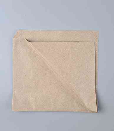 Пакет бумажный крафт бурий Уголок 170х0х170, 40г/м2 (100 шт) Харьков