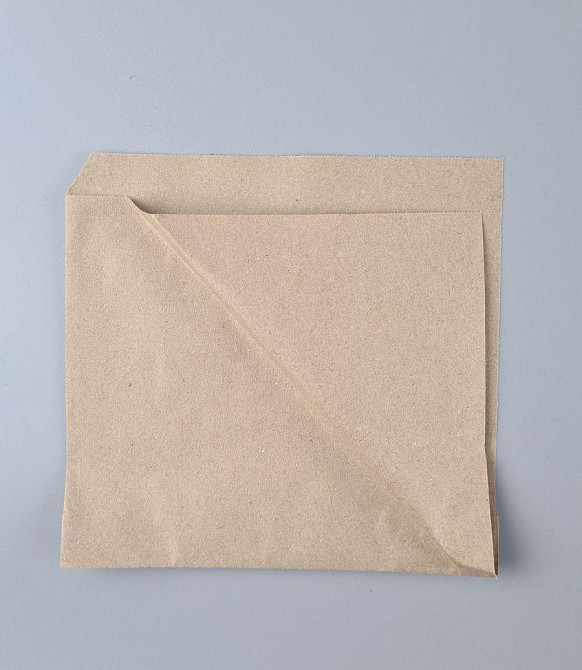 Пакет бумажный крафт бурий Уголок 170х0х170, 40г/м2 (100 шт) Харьков - изображение 1