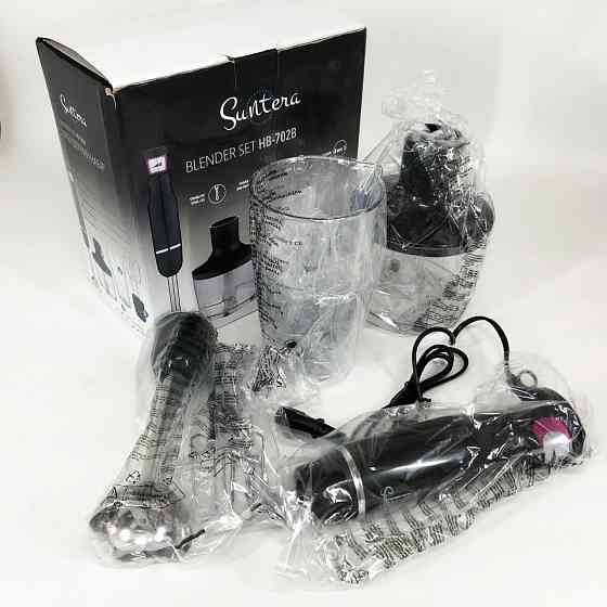 Блендер для крему і соусу, Занурювальний блендер з чашею Кухонний занурювальний з насадками XJ-38 Івано-Франківськ