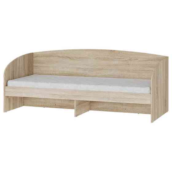 Ліжко односпальне Еверест Комфорт 80х190 см Дуб сонома/Білий (DTM-073879) Львів