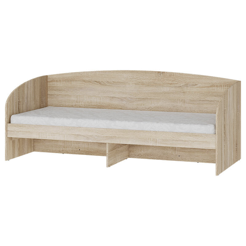 Ліжко односпальне Еверест Комфорт 80х190 см Дуб сонома/Білий (DTM-073879) Львів - фото 6