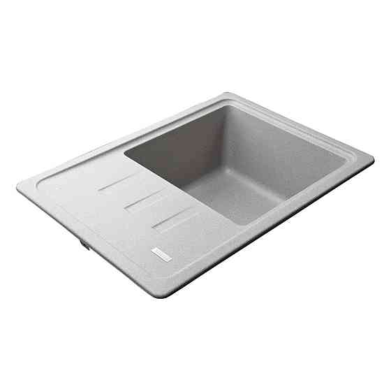 Гранитная мойка Globus Lux MONO серый камень 620x435мм-А0005 (000022392) Киев
