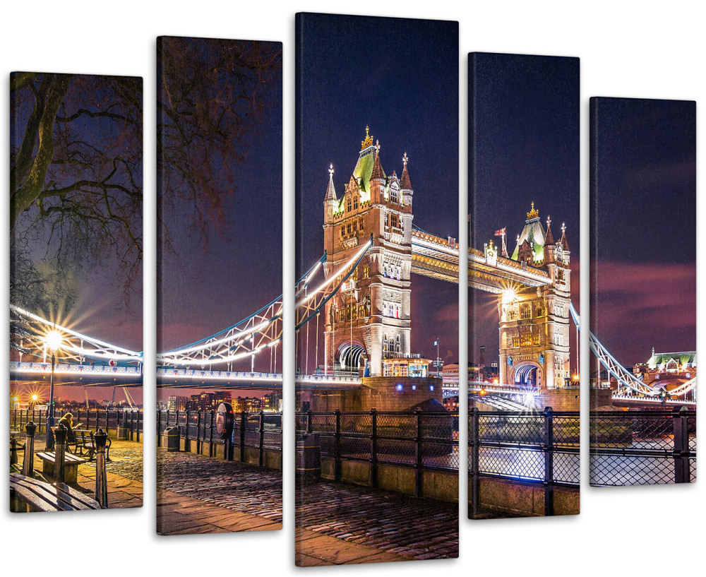 Модульна картина Лондон Art-330_5 ( 80х118см ) Київ - фото 1