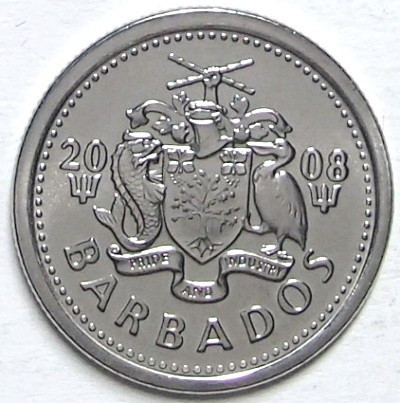 10 центов 2012 Барбадос Полтава - изображение 1