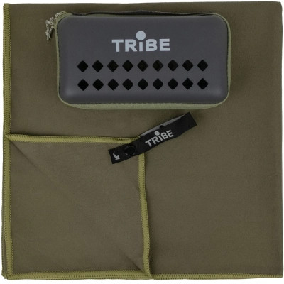 Туристичний рушник Tribe з мікрофібри в чохлі Pocket Towel 40х80 S Army-green (T-LC-0001-S-army-green) Вінниця - фото 1