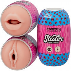 Мастурбатор - Slider Double-Ended Masturbator Mouth and Vagina Sex Aura Киев - изображение 1