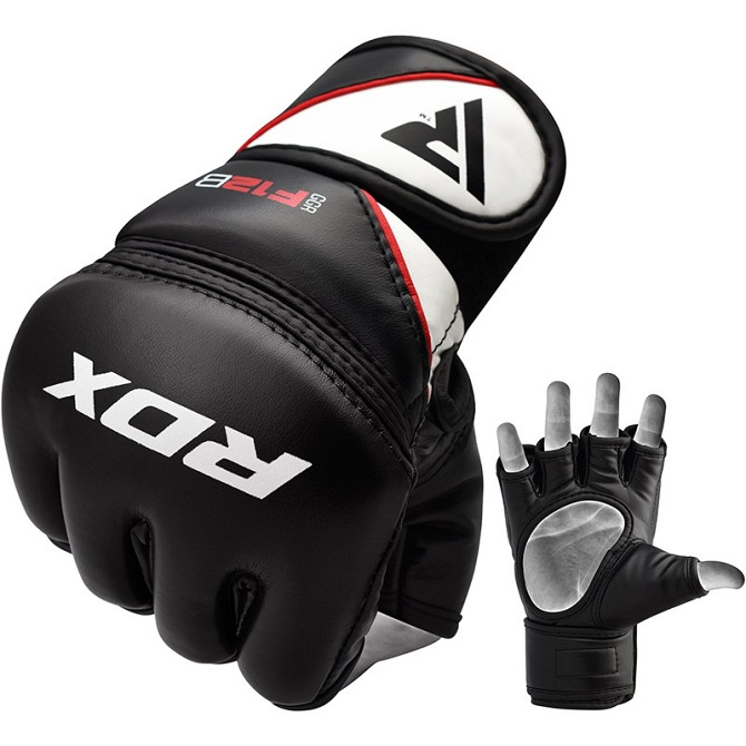 Перчатки ММА RDX Rex Leather Black XL Кам'янське - фото 8