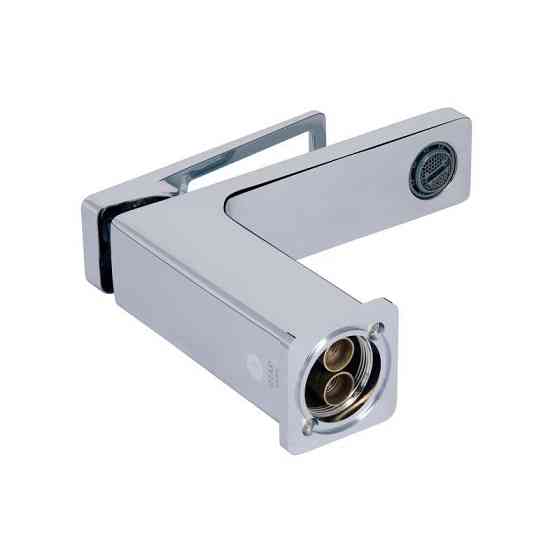 Змішувач для раковини Gemini Loop QTGEM2701CRM45699 (k35), одноважільний, низький, Chrome Харків