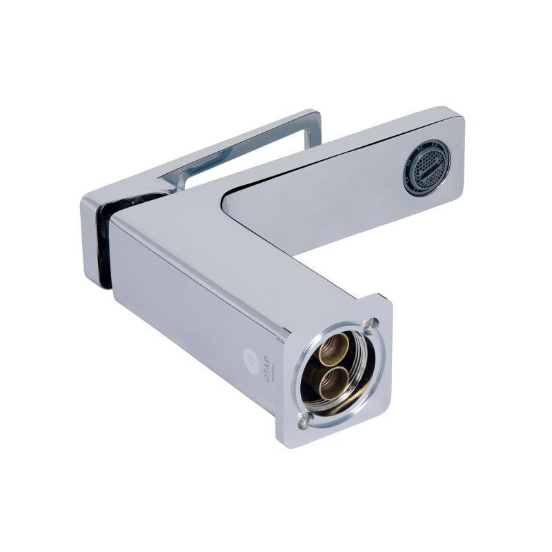 Смеситель для раковины Gemini Loop QTGEM2701CRM45699 (k35), однорычажный, низкий, Chrome Харьков - изображение 3