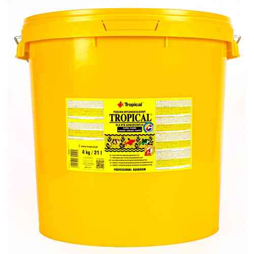 Корм Tropical Tropical для всіх акваріумних риб пластівці 21 л / 4 кг Київ