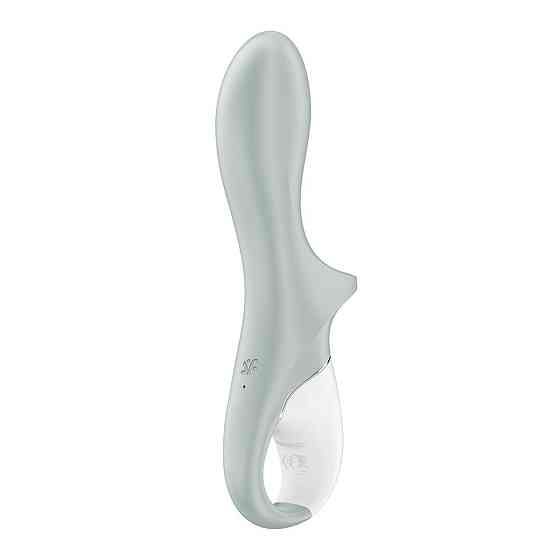 Анальний надувний вібратор Satisfyer Air Pump Booty 3, гнучкий стовбур Sex Aura Київ